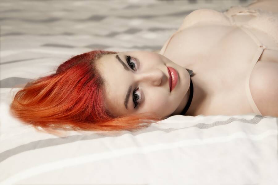 model Kinkybabygirlxx boudoir modelling photo taken by @artiegruber