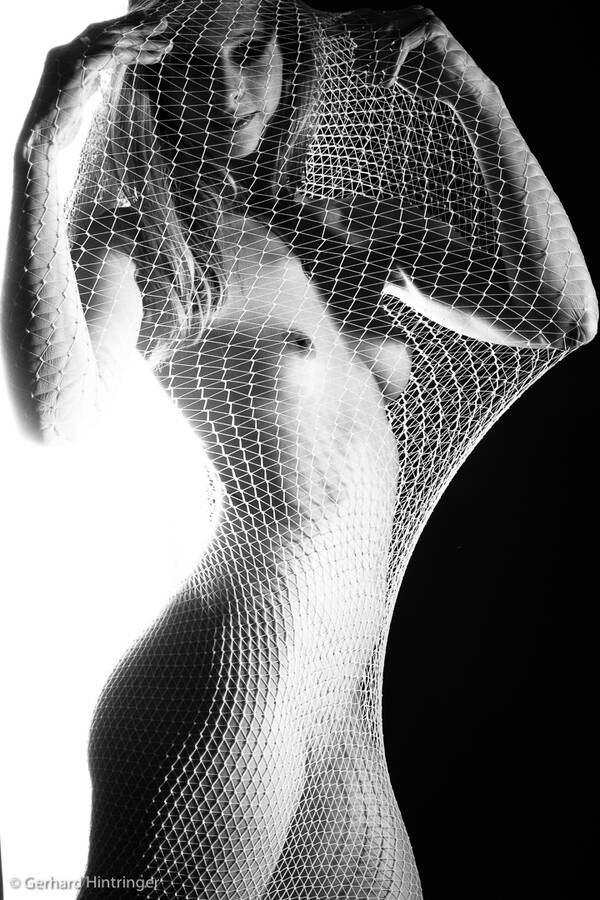 photographer ArteMaXX classic modelling photo. this image is from a artistic series with a bodynet.
