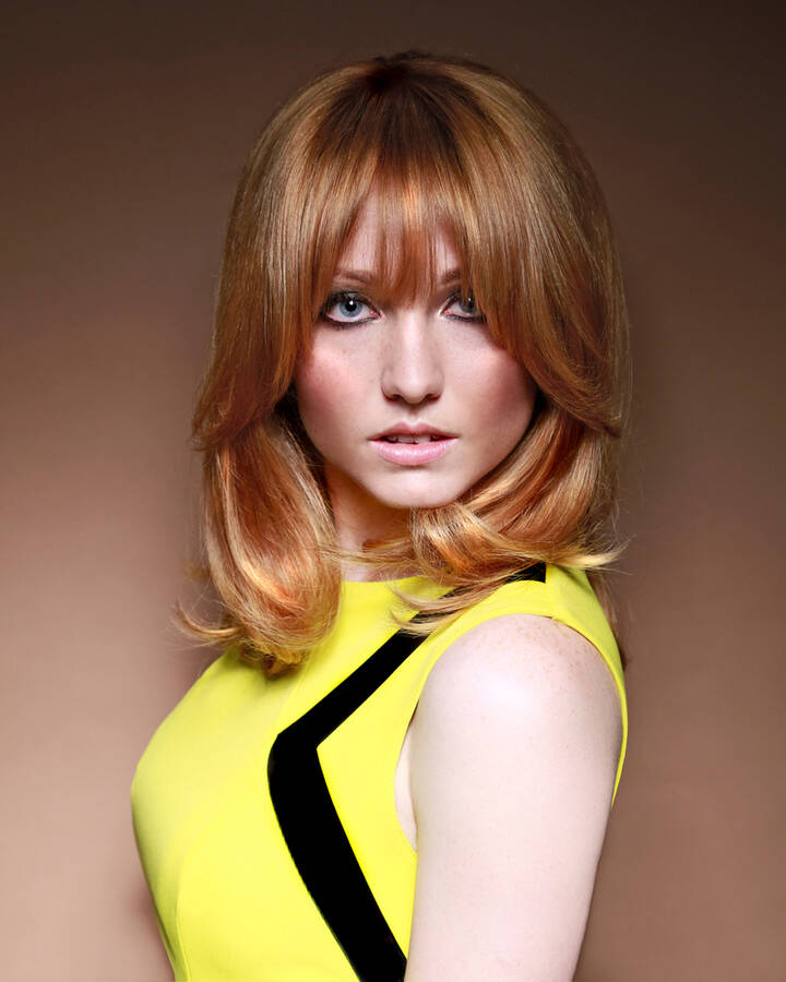 model charlettekilby hair modelling photo