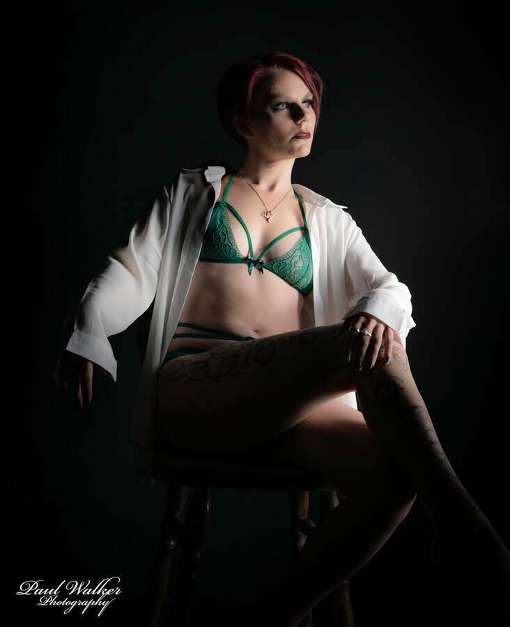 photographer PaulW58 lingerie modelling photo taken at Butterfly Studio Norwich with @PurpleRose
