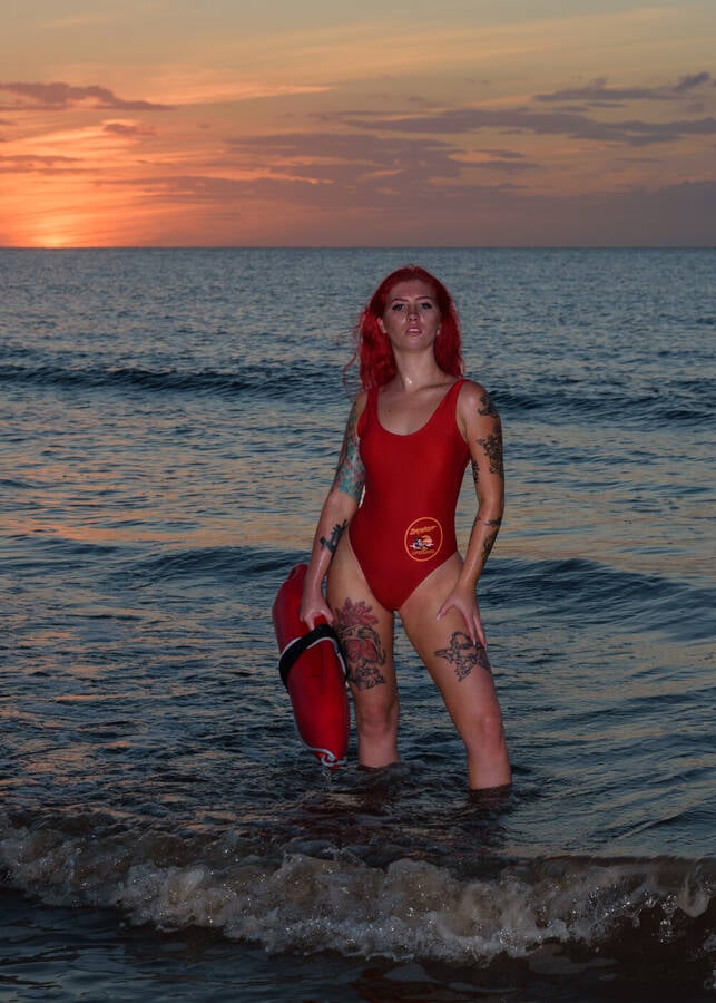 photographer Morph swimwear modelling photo taken at On location at Hunstanton with @PattyCakes_Official