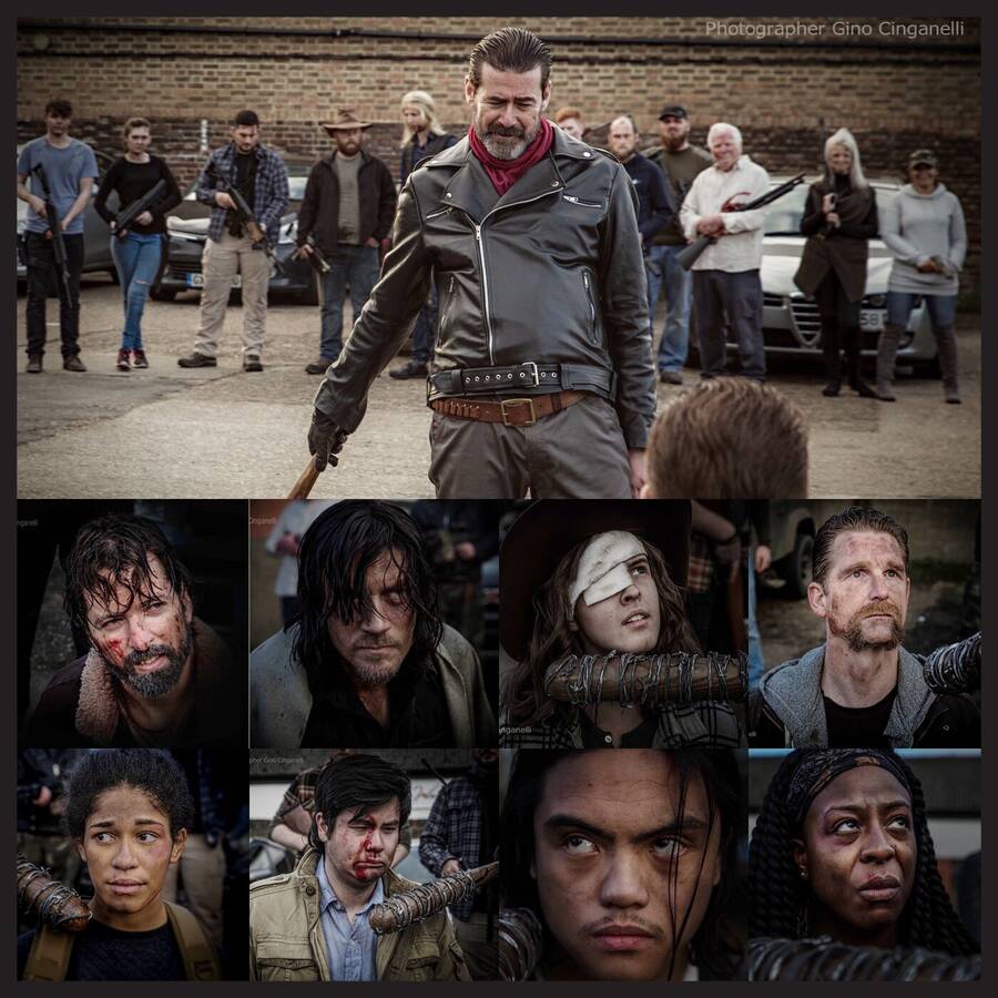 photographer Photographer Gino Cinganelli cosplay modelling photo. in 2017 i set up my biggest photo shoot to date with a cast of 40 actors including 13 look a likes from the show and a team of makeup artists we recreated one of the most shocking scenes from t