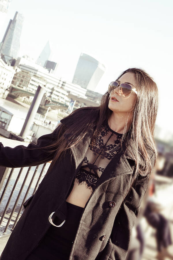 photographer MpressEVE fashion modelling photo taken at London uk with @Debbie_Leema