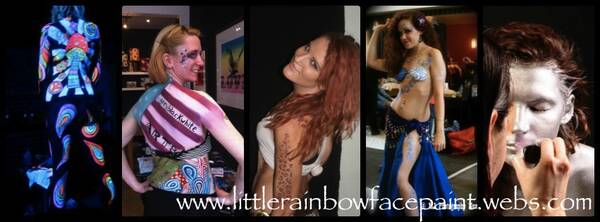 photographer MJPhotographyCornwall hair modelling photo. some of my body painting.
