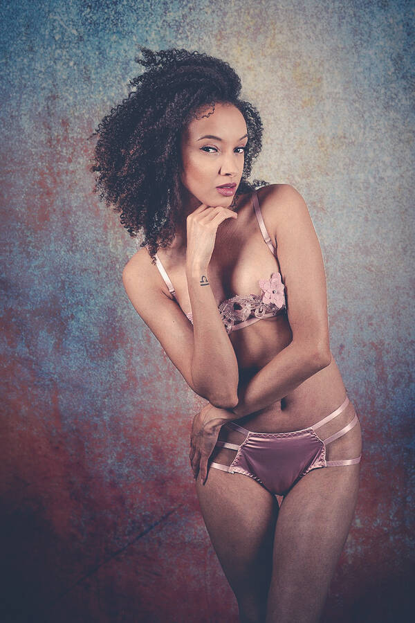 photographer TheBadja lingerie modelling photo
