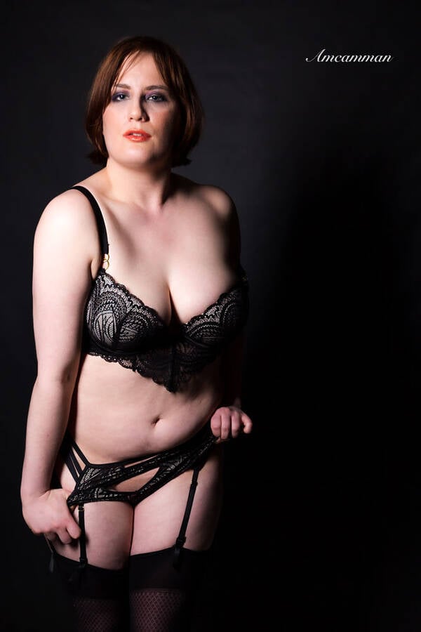 photographer PCD is Amcamman lingerie modelling photo taken at @PetesPlace_Studio_Carlisle with @Ambrosia_Vanette