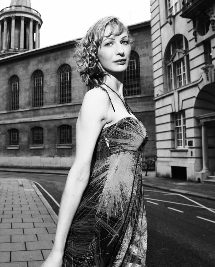 model Emilia fashion modelling photo taken at London