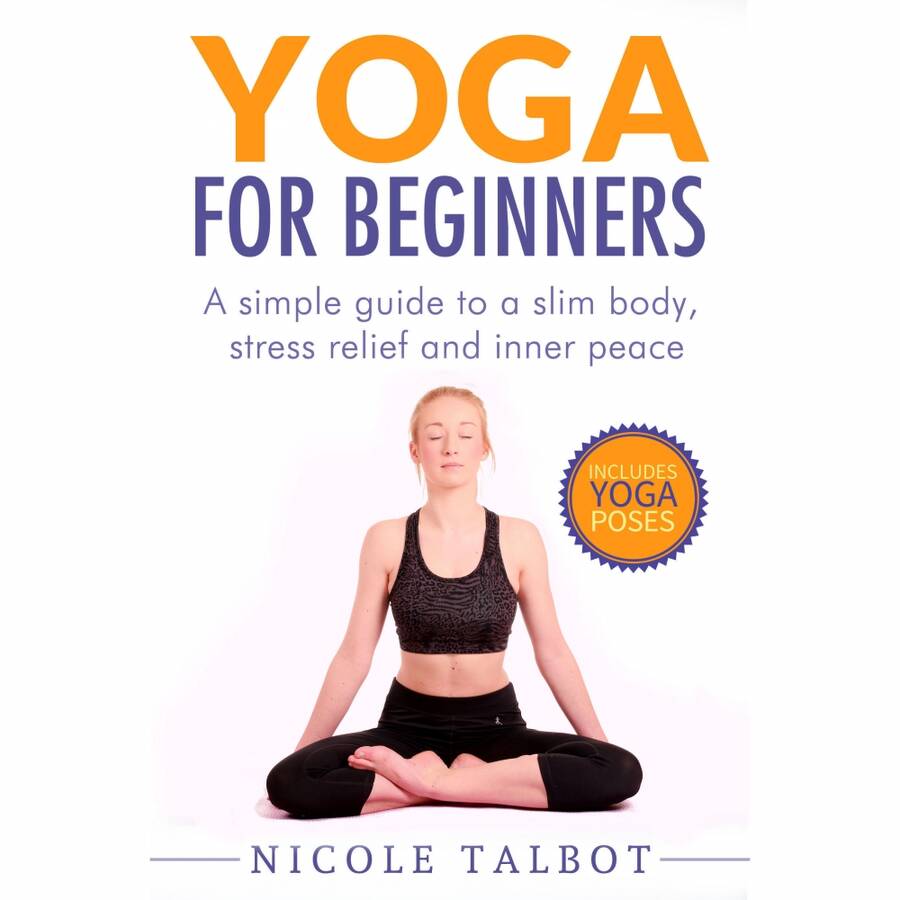 photographer bdfoto editorial modelling photo. cover and entire image content for yoga for beginners by nicole talbot australia.